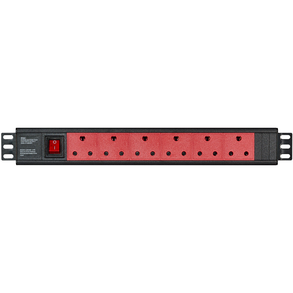 6-PORT MULTIPLUG METAL RACK DEDICATED C13,C14