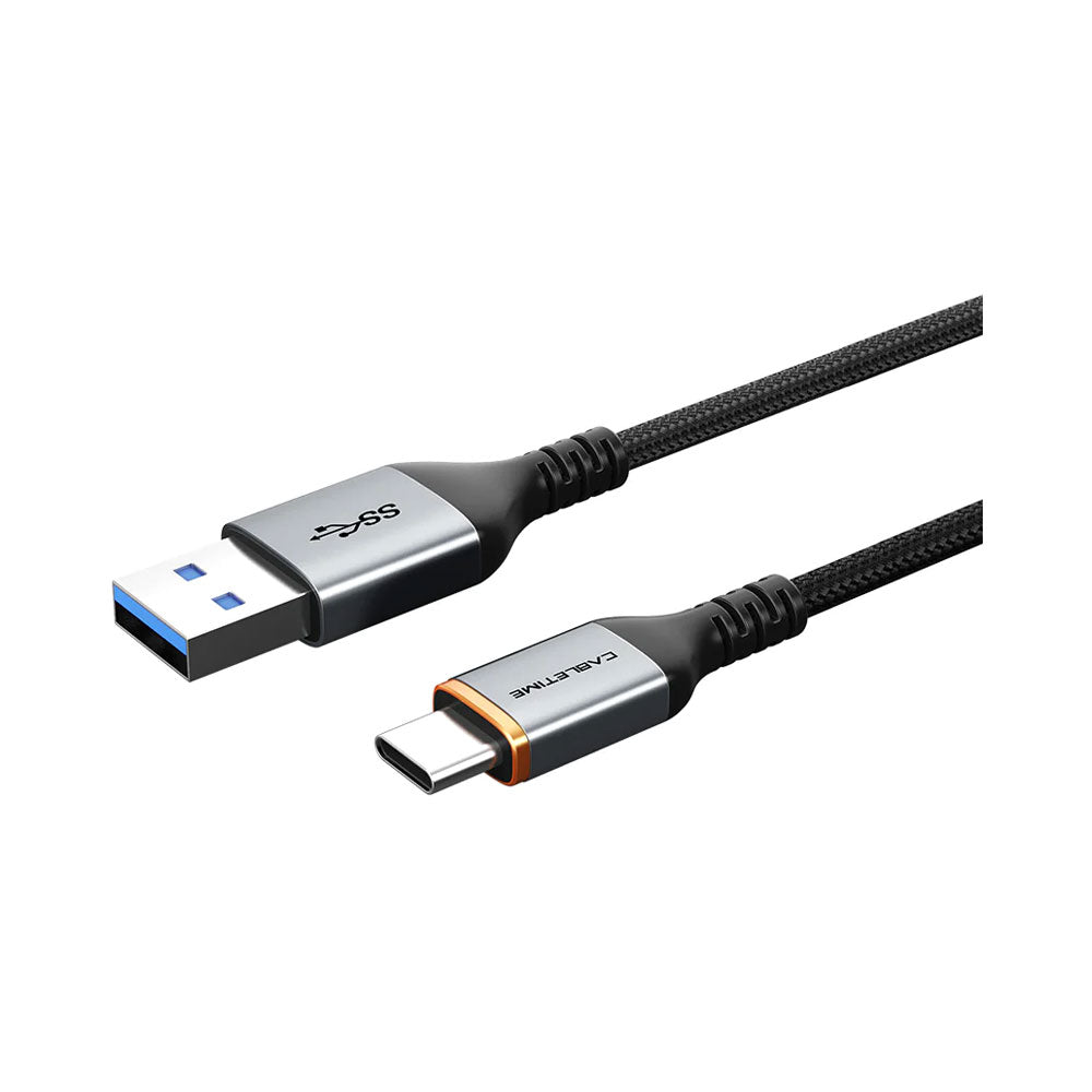 CABLETIME CA40L 2M USB3.0 TYPE-A TO TYPE-C 5GBPS DATA AND 3A CHARGING CABLE (CT-AMCMG1-AG2)