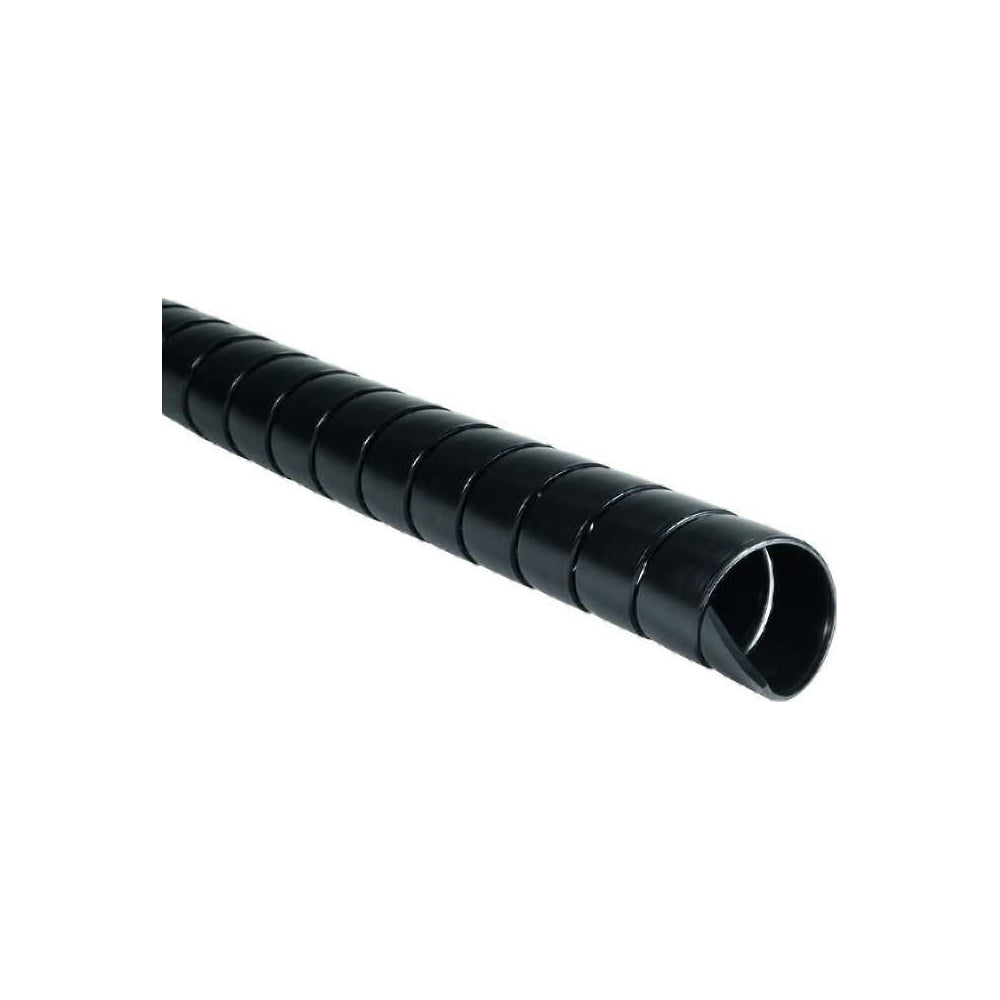 12.7MM SPIRAL BINDING - BLACK (SOLD PER METER)