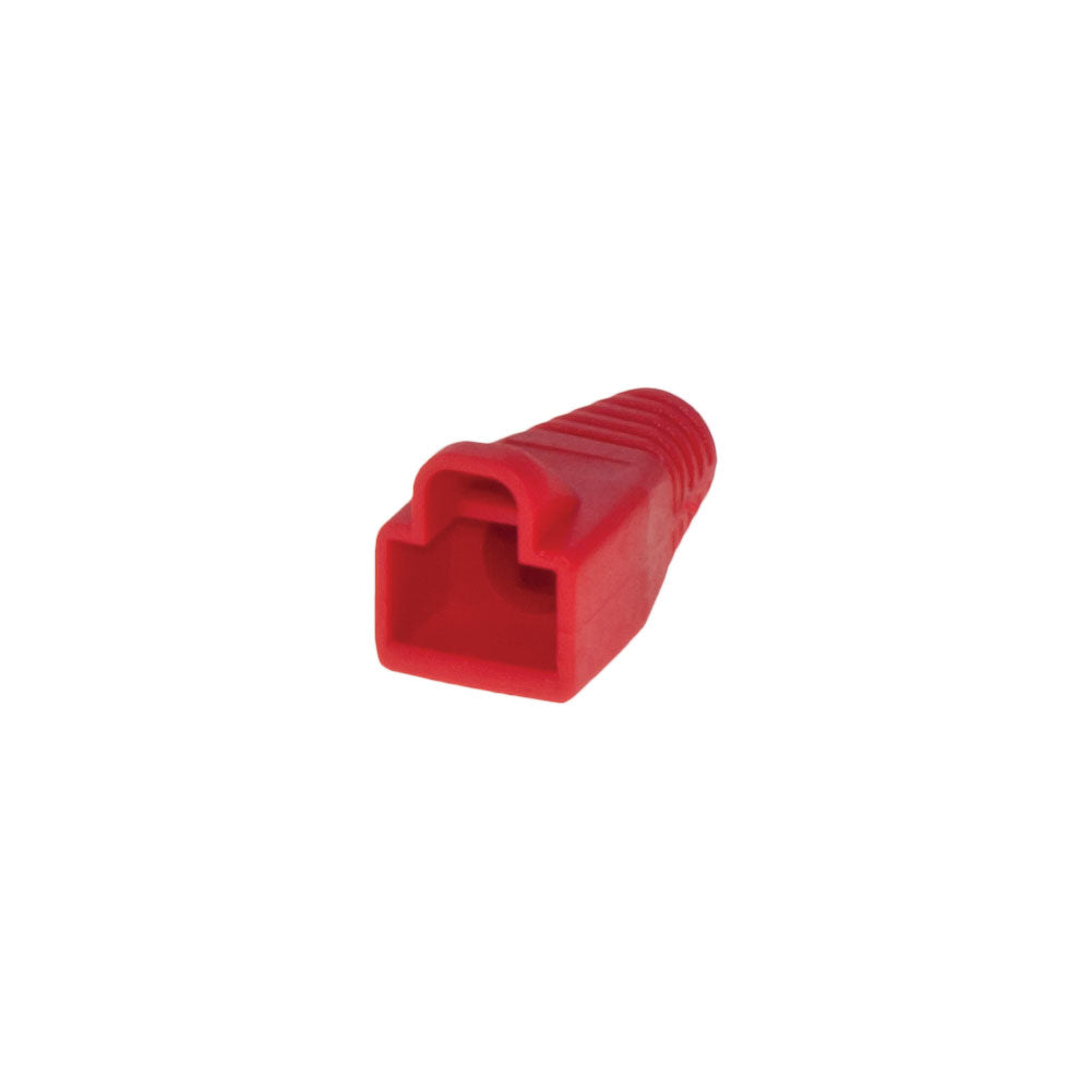 VCOM NM001-R RJ45 BOOT - RED (PACK OF 20)