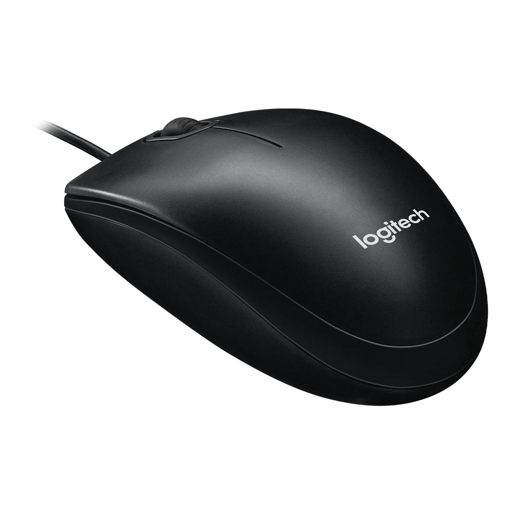 LOGITECH M100 1.8M USB 1,000 DPI OPTICAL MOUSE - BLACK