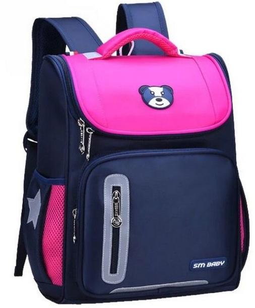 CS BABY PINK & BLACK BACKPACK