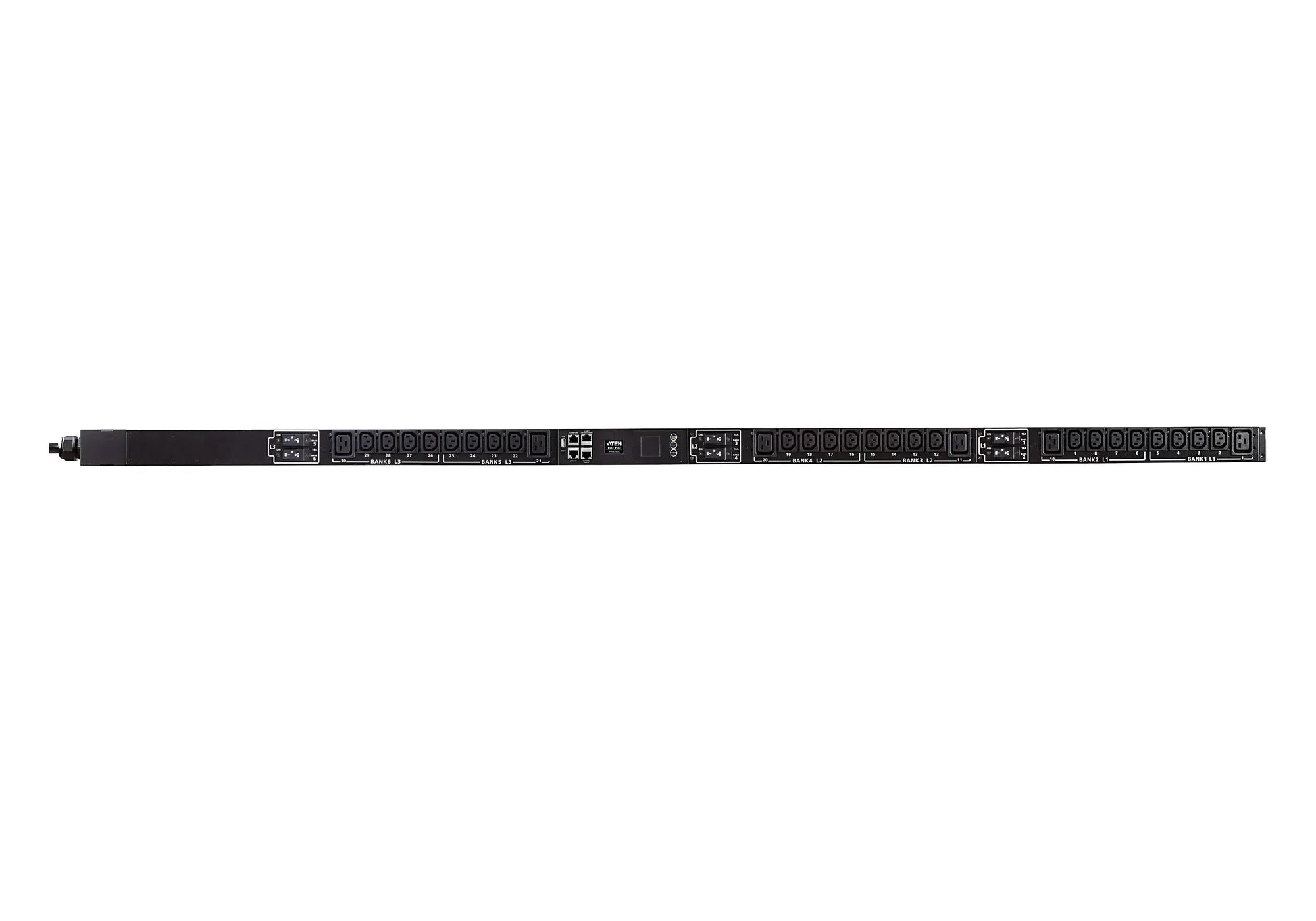 30A/32A 30-Outlet 3-Phase Switched eco PDU