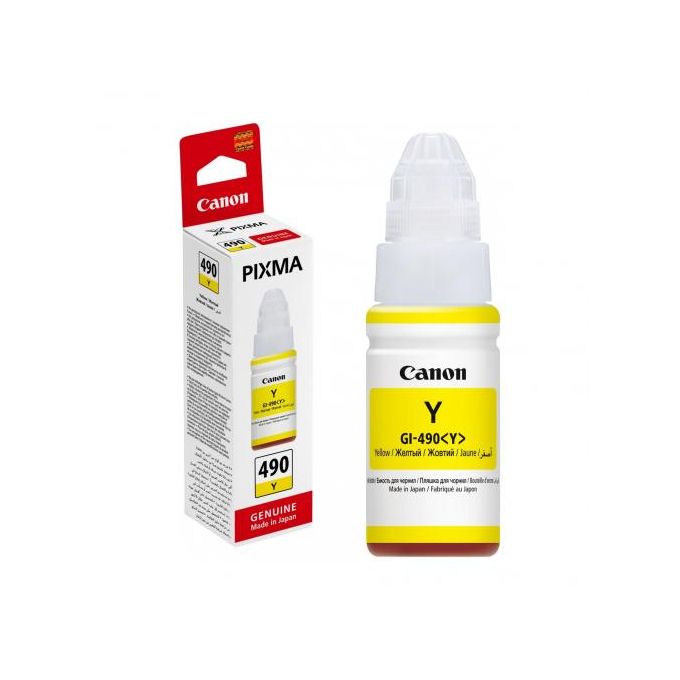Canon GI-490 Yellow Ink Bottle