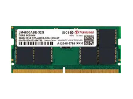 TRANSCEND JET MEMORY 32 GB DDR5-4800 SO-DIMM 2RX8 CL40 - image 2