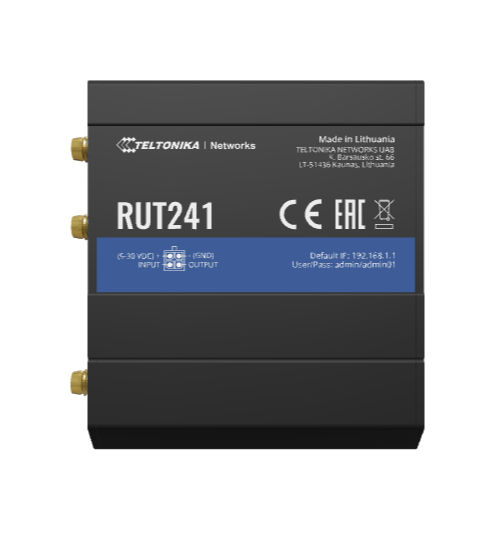 Teltonika Industrail 4G WiFi IoT Router | RUT241