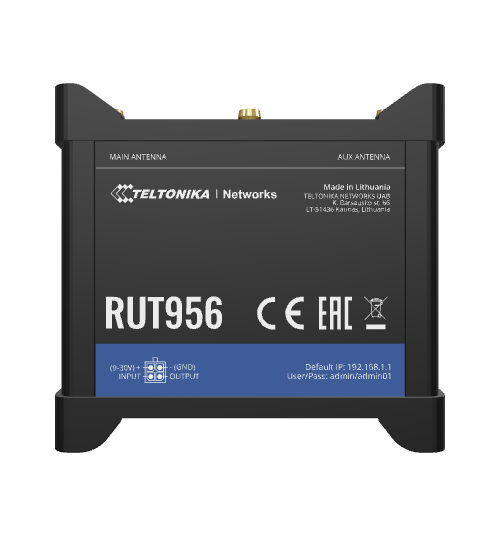Teltonika Industrial RS232 / RS485 4G Dual SIM Router | RUT956