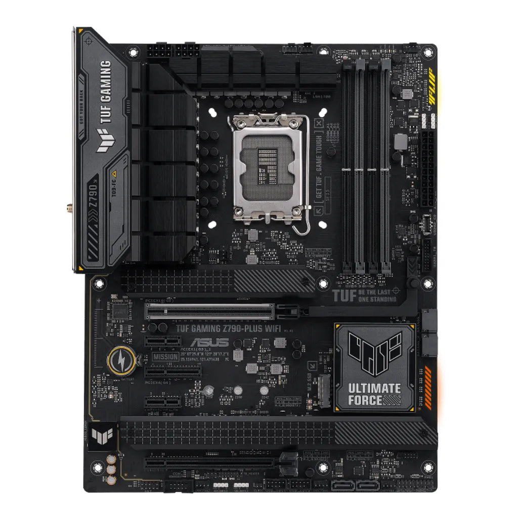 ASUS TUF GAMING Z790-PLUS WIFI, Intel, LGA 1700, Intel® Celeron®, Intel® Core™ i3, Intel® Core™ i5, Intel® Core™ i7, Intel® Core™ i9,..., LGA 1700, DDR5-SDRAM, 128 GB