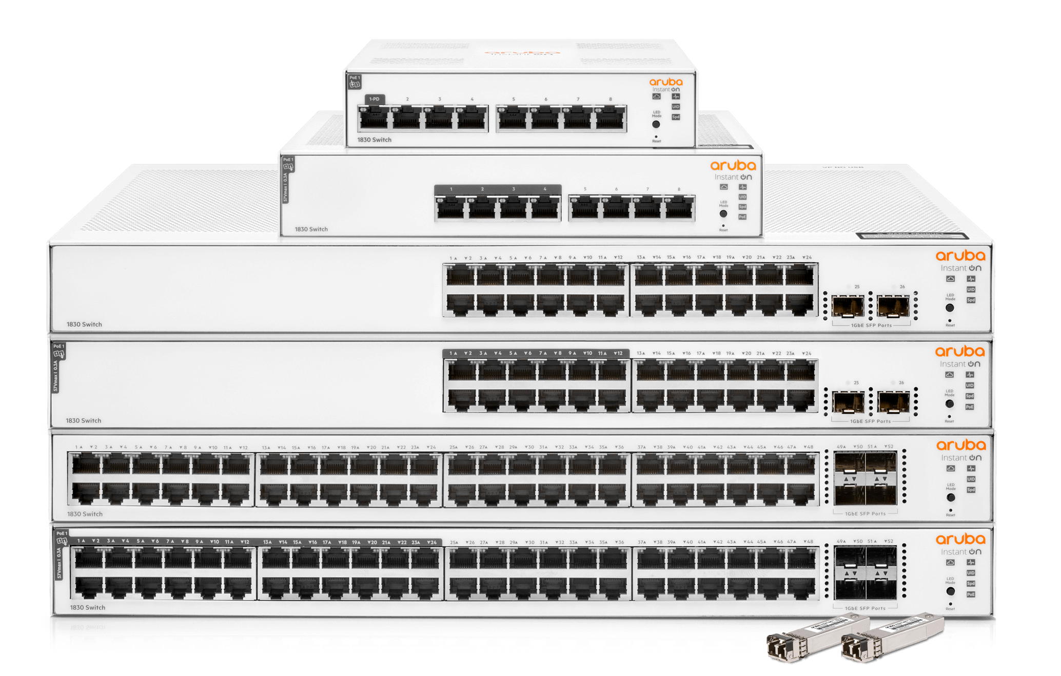 HPE Networking Instant On 1830 24 Port Gb - Non PoE Switch| ARU-IO-SW183024G - image 2