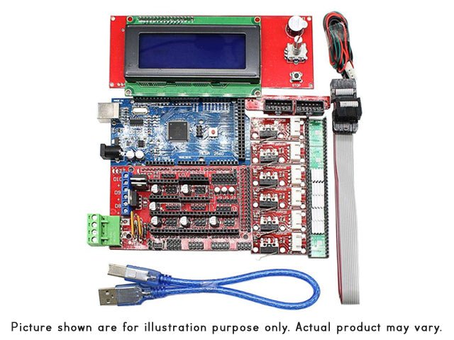 REPRAP Arduino Mega Shield for 3D or CNC Drive Control