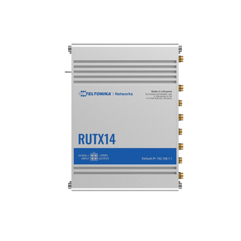 Teltonika 4G LTE Cat 12 Industrial Cellular Router | RUTX14