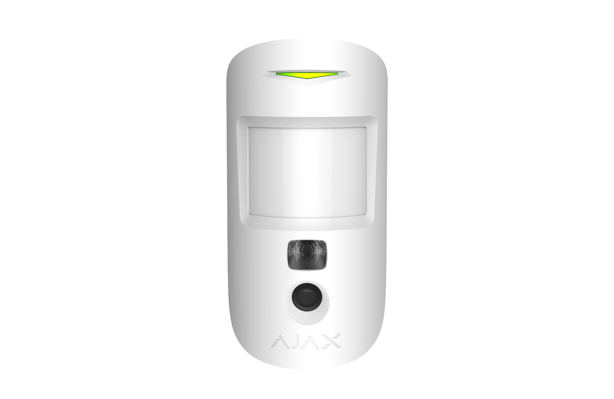 AJAX Security - MotionCam PhoD Wireless Motion sensor with photo function White | AJAX-MC-PHOD-INDR-W