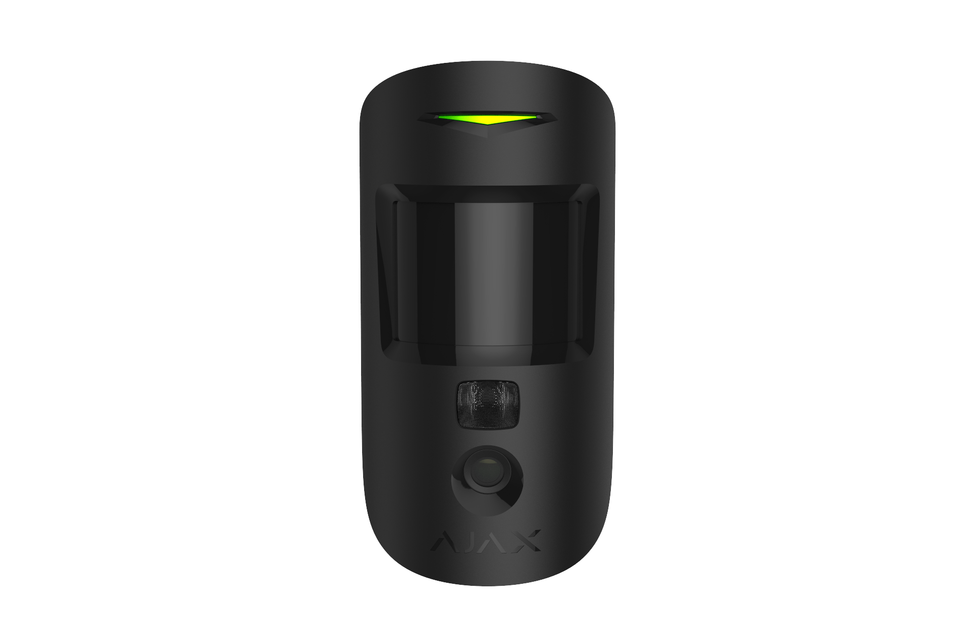 AJAX Security - MotionCam Jeweller - Black Wireless Indoor Motion Detector with Photo Camera | AJAX-MC-INDR-B