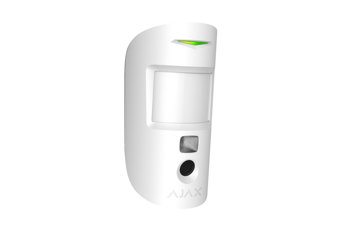 AJAX Security - MotionCam Jeweller - White Wireless Indoor Motion Detector with Photo Camera | AJAX-MC-INDR-W - image 2