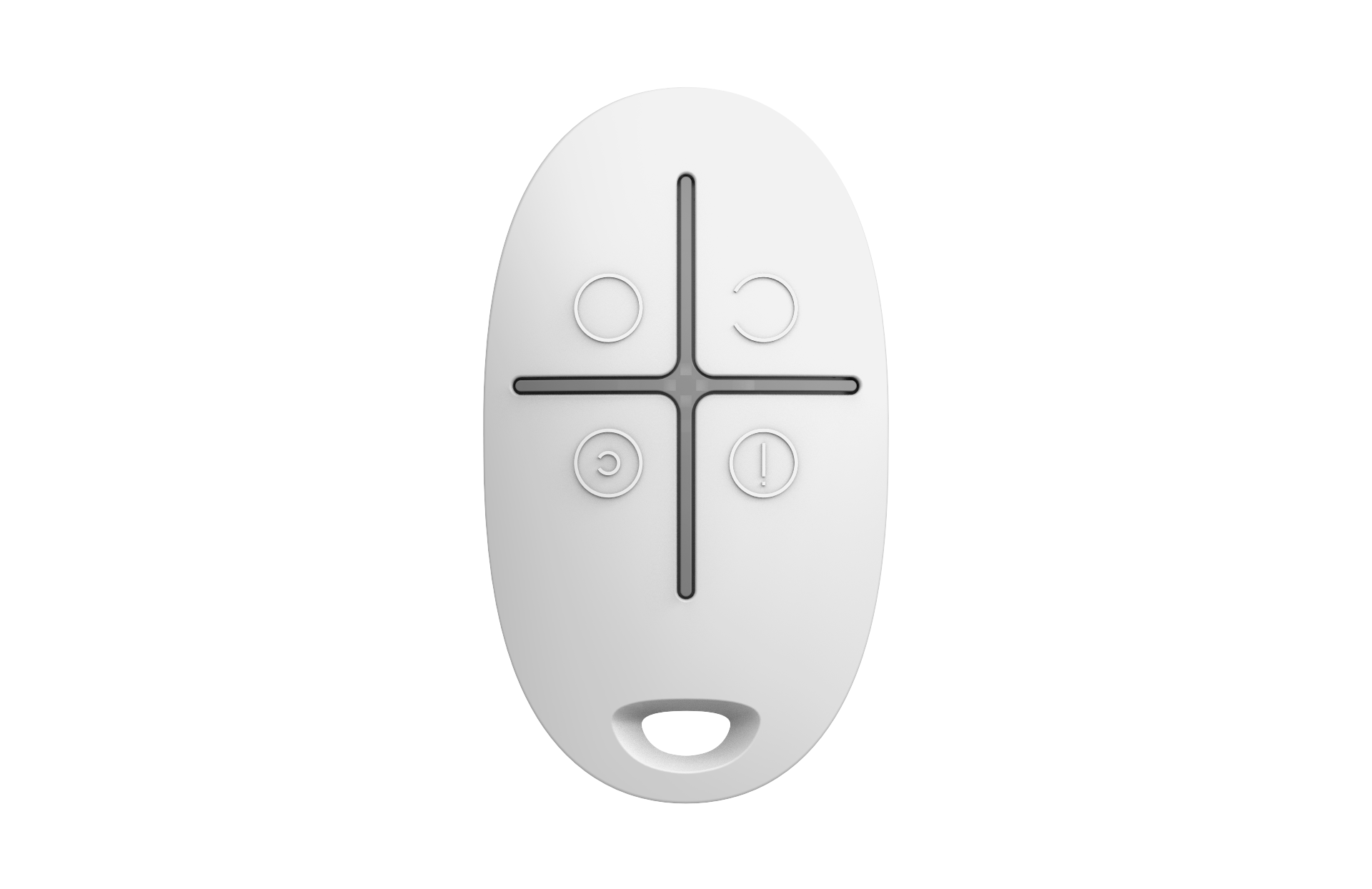 AJAX Security - SpaceControl Wireless Fob Remote White | AJAX-SC-FOB-W - image 2