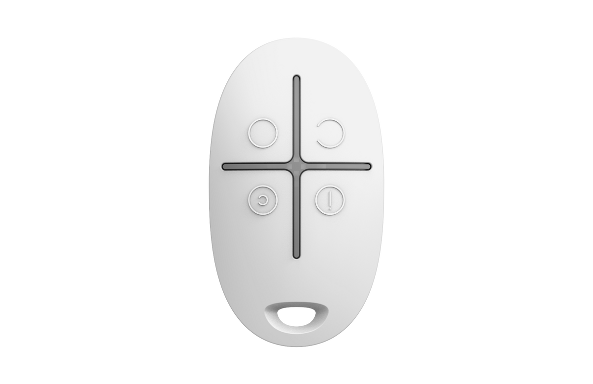 AJAX Security - SpaceControl Wireless Fob Remote White | AJAX-SC-FOB-W - image 2