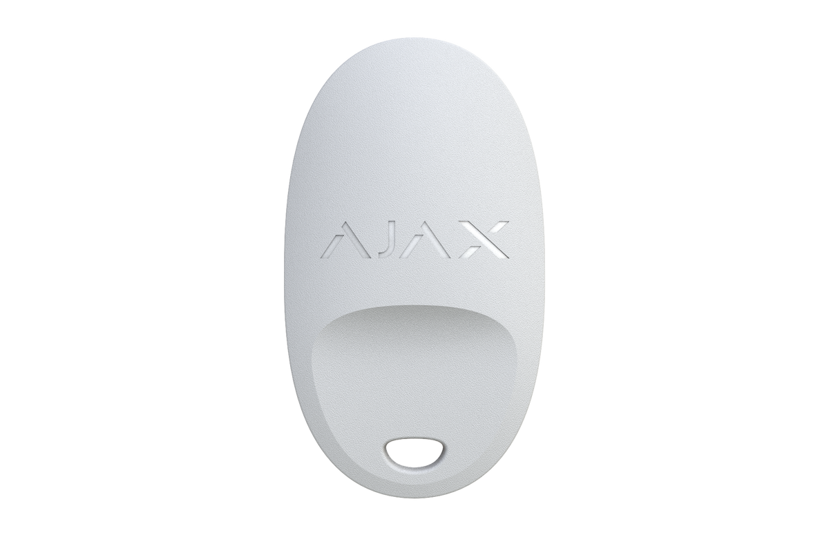 AJAX Security - SpaceControl Wireless Fob Remote White | AJAX-SC-FOB-W
