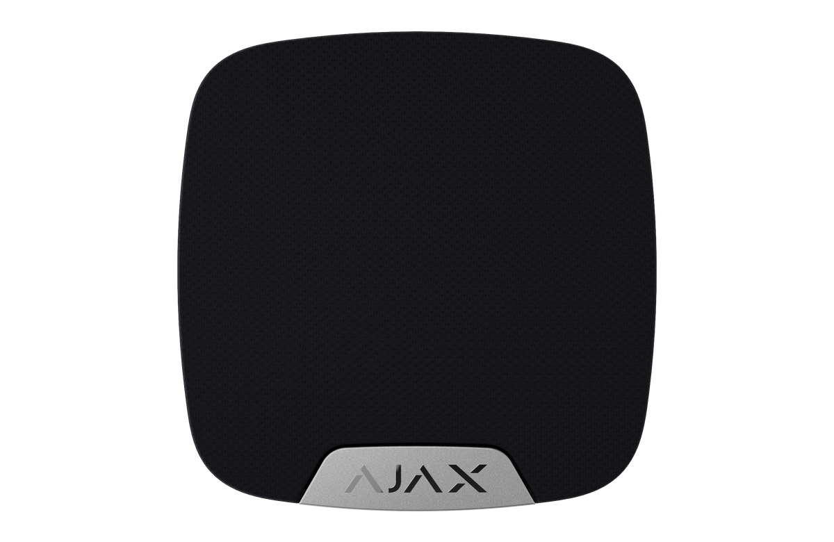 AJAX Security - Indoor HomeSiren Jeweller Black | AJAX-HS-INDR-B