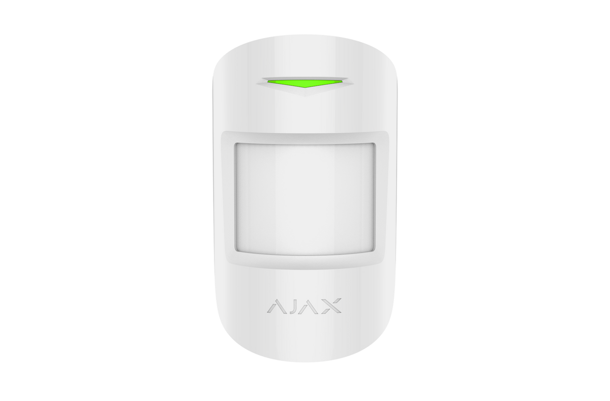 AJAX Security - CombiProtect - White Wireless Combined Motion & Glass Break Detector | AJAX-CP-INDR-W