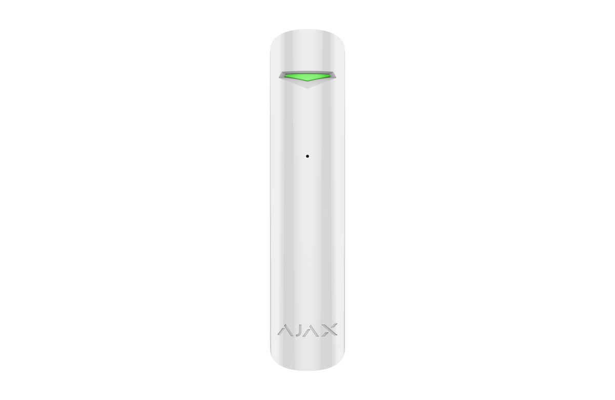 AJAX Security - GlassProtect Jeweller - White Wireless Indoor Glass Break Detector | AJAX-GP-INDR-W
