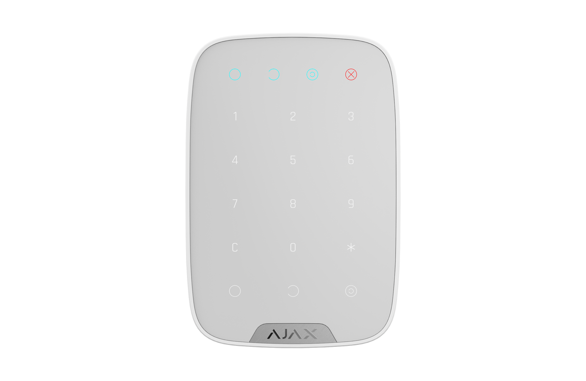 AJAX Security - Keypad Jeweller - Wireless White Indoor Keypad | AJAX-KP-W - image 2