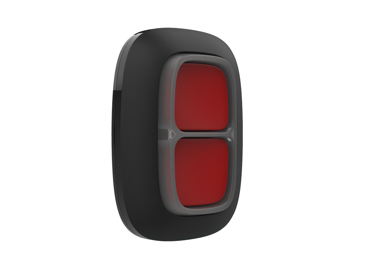 AJAX Security - DoubleButton Jeweller - Double Black Wireless Smart Button for Panic and Control Modes | AJAX-PB-DOUBLE-B - image 2