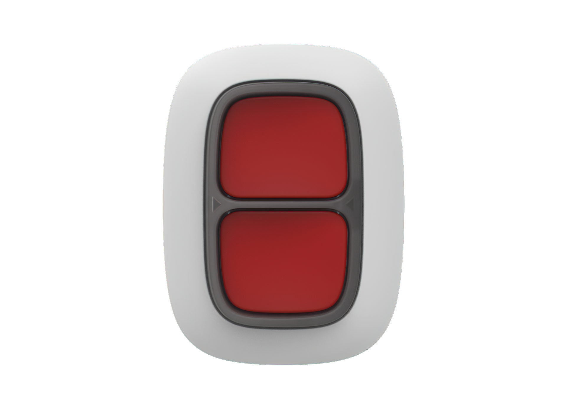 AJAX Security - DoubleButton Jeweller - Double White Wireless Smart Button for Panic and Control Modes | AJAX-PB-DOUBLE-W
