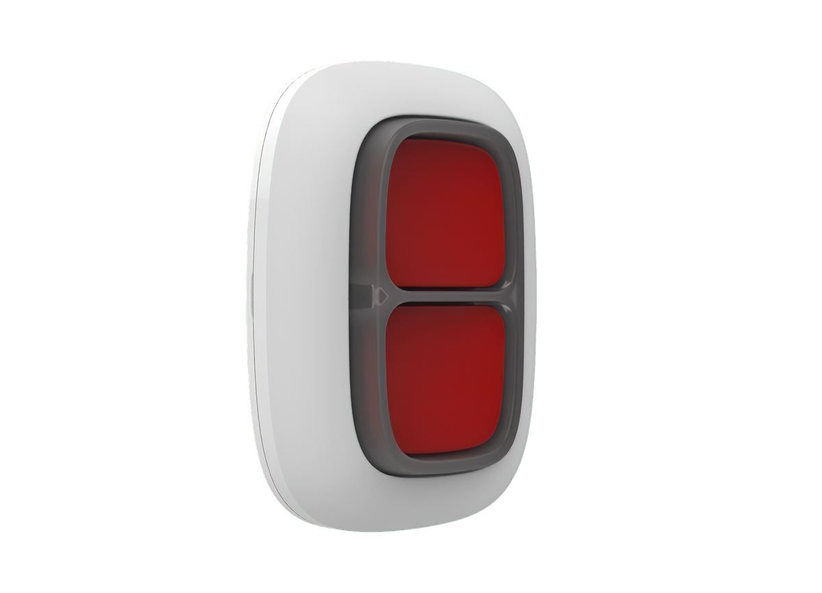 AJAX Security - DoubleButton Jeweller - Double White Wireless Smart Button for Panic and Control Modes | AJAX-PB-DOUBLE-W - image 2