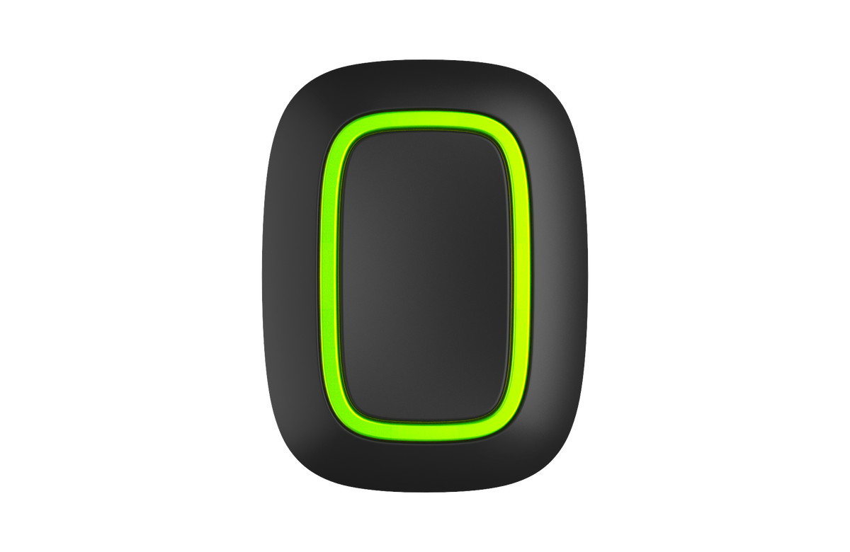 AJAX Security - Wireless Smart Panic and Control Button Jeweller Black | AJAX-PB-B