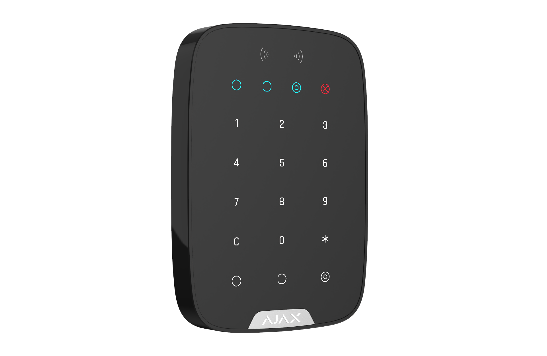 AJAX Security - Keypad Plus Jeweller, Wireless Black Indoor Keypad | AJAX-KP-PLUS-B - image 2