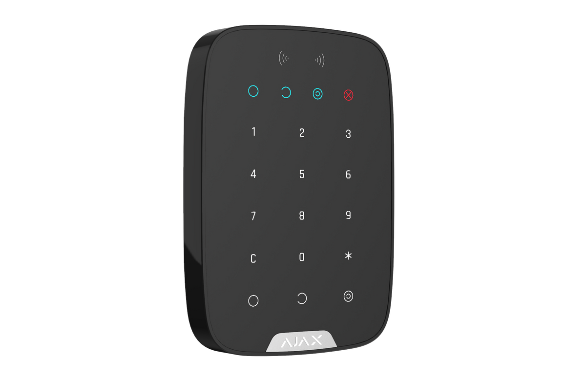 AJAX Security - Keypad Plus Jeweller, Wireless Black Indoor Keypad | AJAX-KP-PLUS-B - image 2