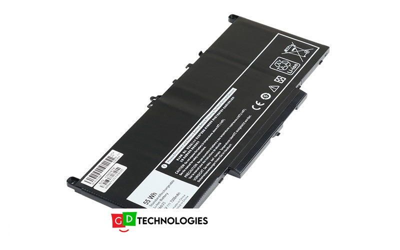 Dell Latitude E7270 7.6v 55wh/7200mah Replacement Battery
