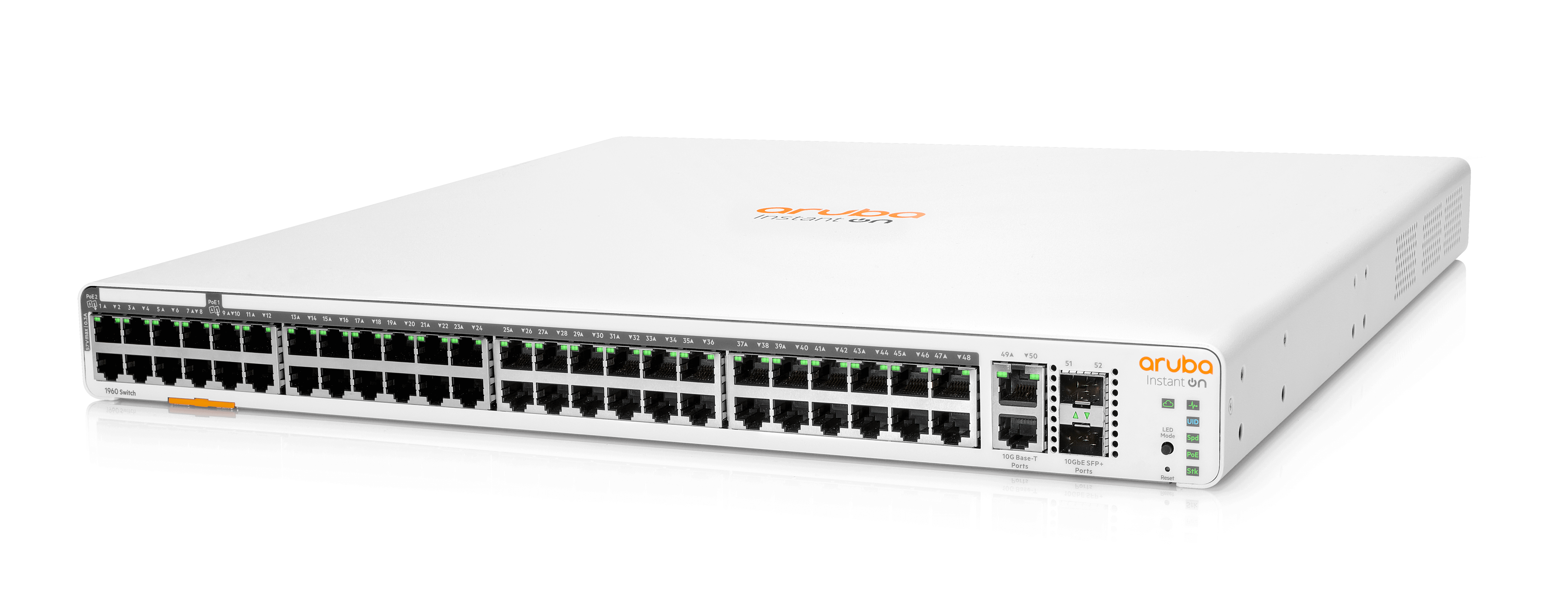 HPE Networking Instant On 1960 2SFP+ 48 Port 600W Switch | ARU-IO-SW196048G-600W - image 2