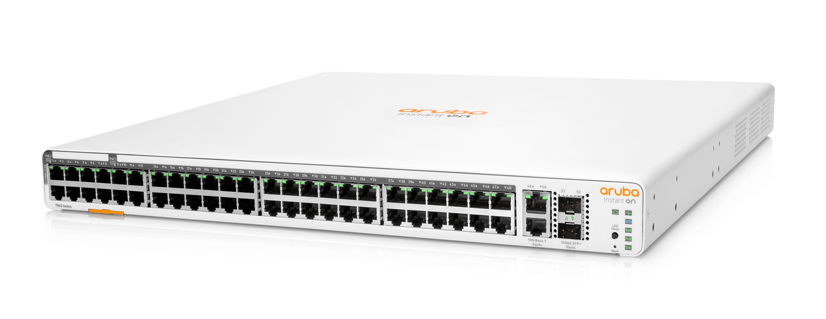 HPE Networking Instant On 1960 2SFP+ 48 Port 600W Switch | ARU-IO-SW196048G-600W - image 2