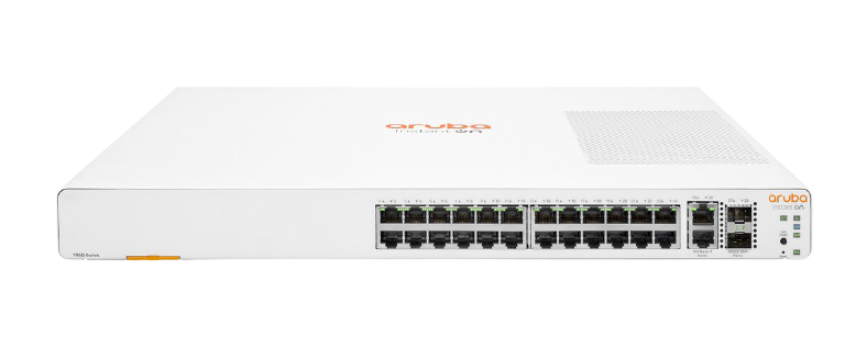 HPE Networking Instant On 1960 2SFP+ 24 Port 370W Switch |ARU-IO-SW196024G-370W - image 2