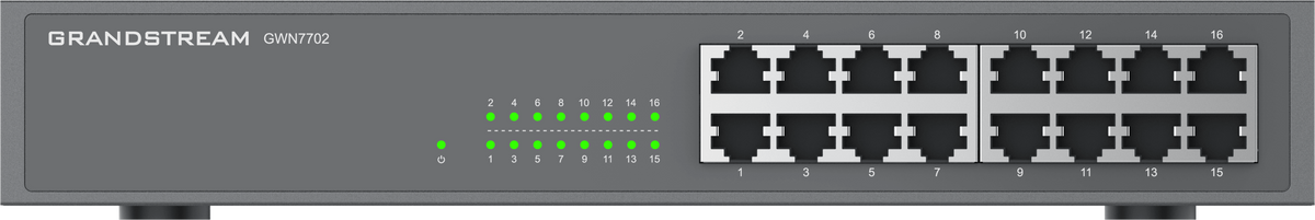 Grandstream Enterprise 16 port Unmanaged GbE Switch | GWN7702 - image 2