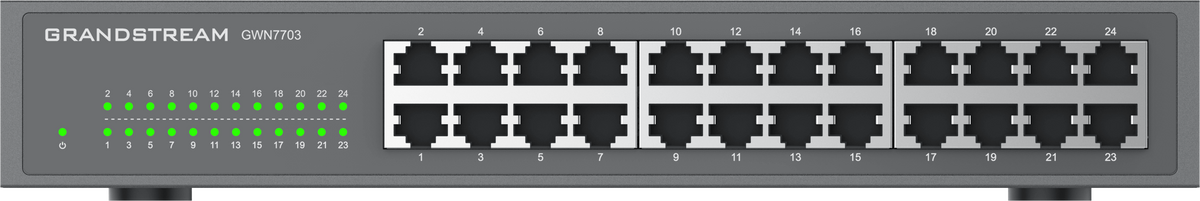 Grandstream Enterprise 24 port Unmanaged GbE Switch | GWN7703 - image 2