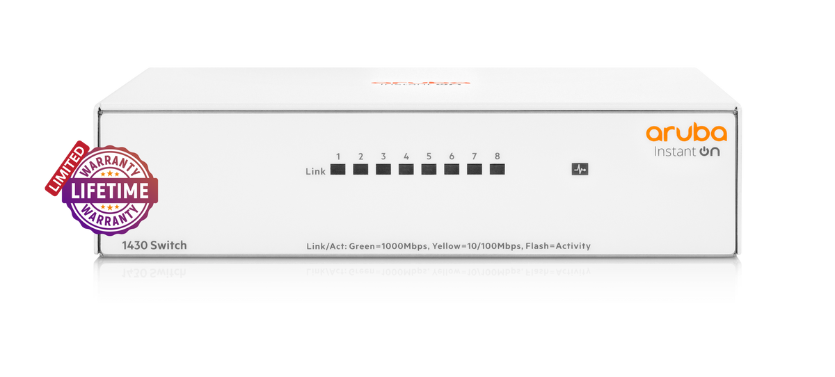 HPE Networking Instant On 1430 8 port GbE Switch | SW14308G