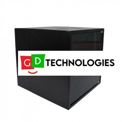 12U Wallbox Swingframe (400mmx200mm Collar) excl Fan and Power