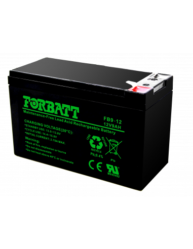 12V 9AH Sealed Lead Acid Battery