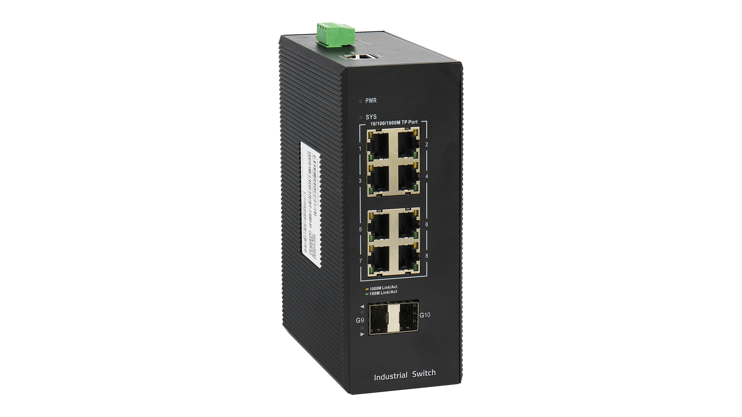 BDCOM 8 Port Gigabit Industrial Switch With 2 SFP - Managed - image 2
