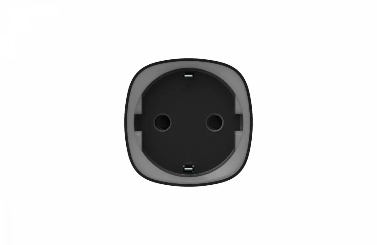 AJAX Security - Automation - Black Wireless Smart Plug with Energy Consumption Monitoring | AJAX-AD-SP-B - image 2