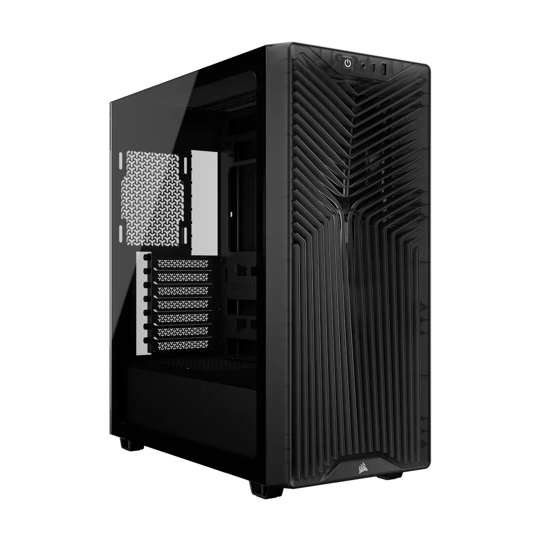 3200D RS Mid-Tower PC Case; 3x RS120 fans incl - Smoke. - image 2
