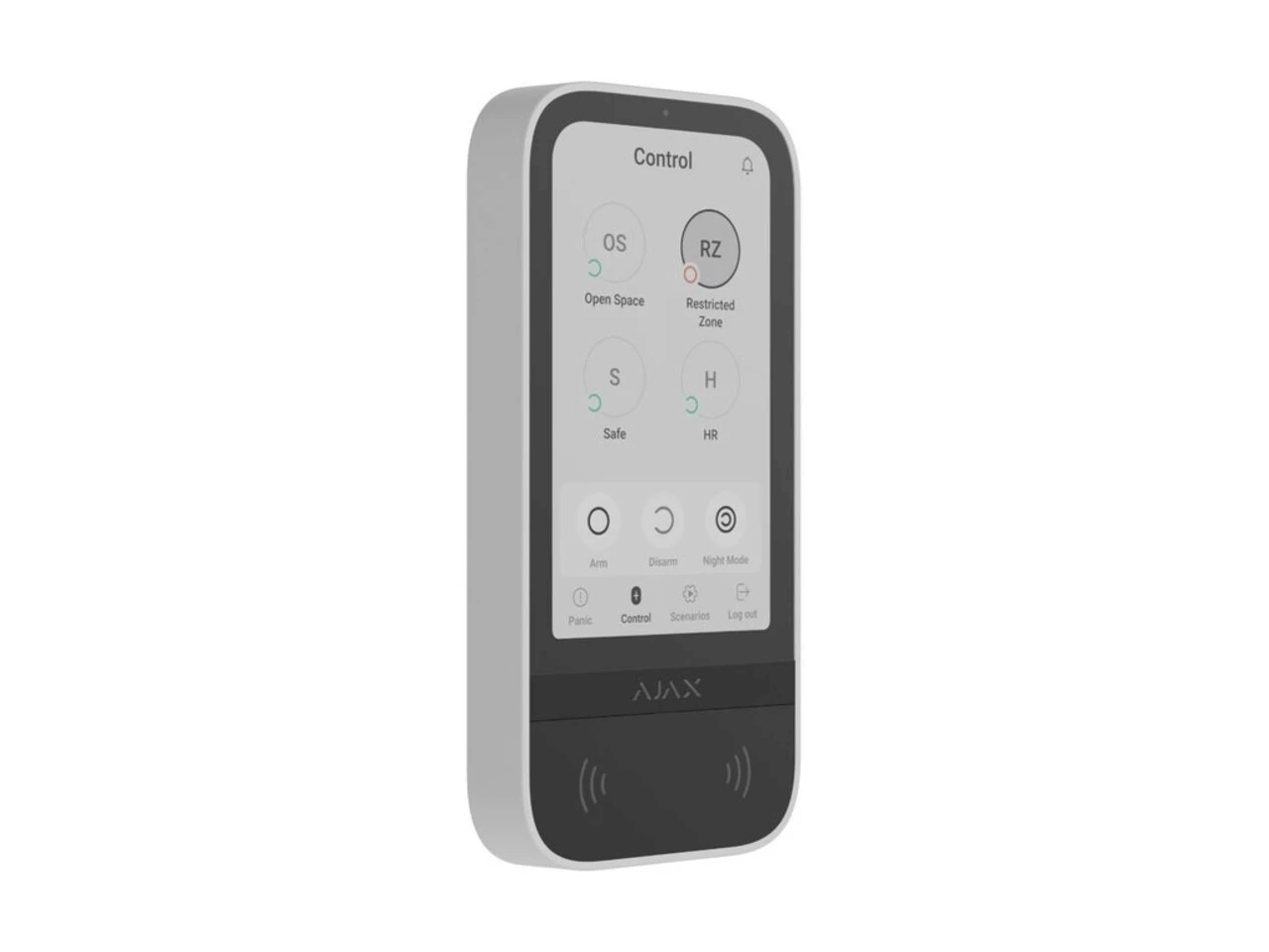 AJAX Security - White Wireless Keypad Touch Screen | AJAX-KP-TS-W - image 2