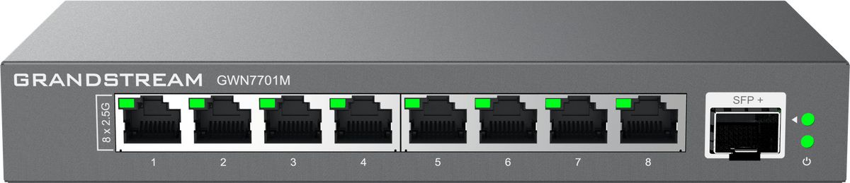 Grandstream Enterprise 8 port Unmanaged 2.5G Switch | GWN7701M - image 2