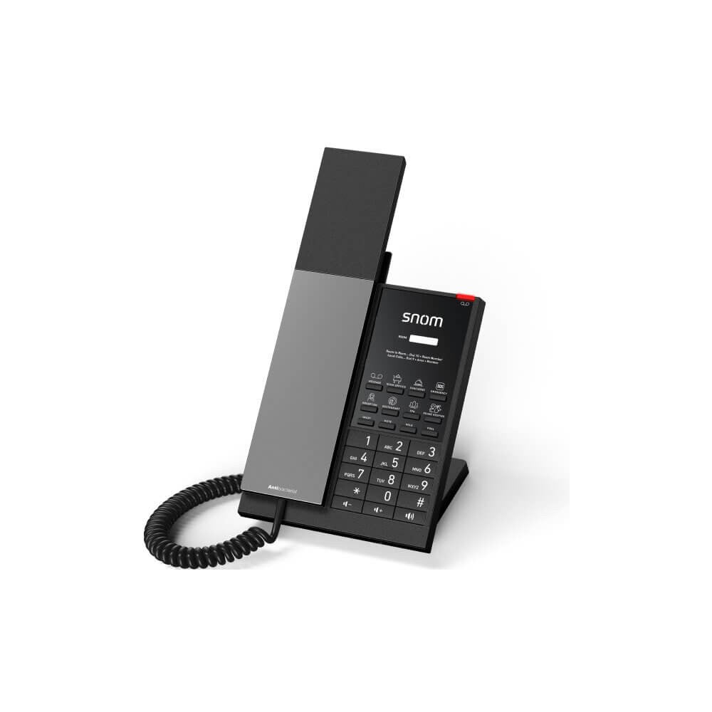 Snom Hospitality WiFi IP Phone, Cordless DECT handset, 1 line - image 2