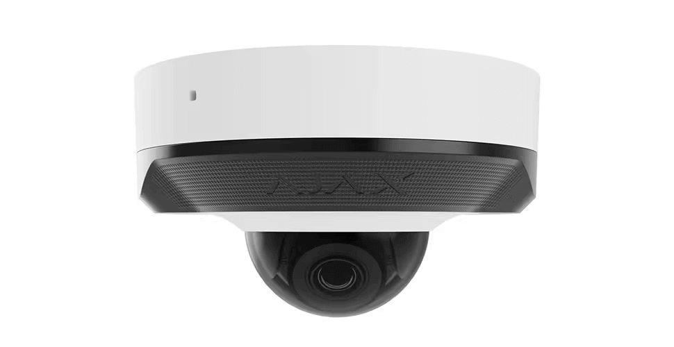 AJAX Security - 5MP IP White Mini Dome Camera with a 4.00 mm Focused Lens | AJAX-DOME-5MP-4-W - image 2