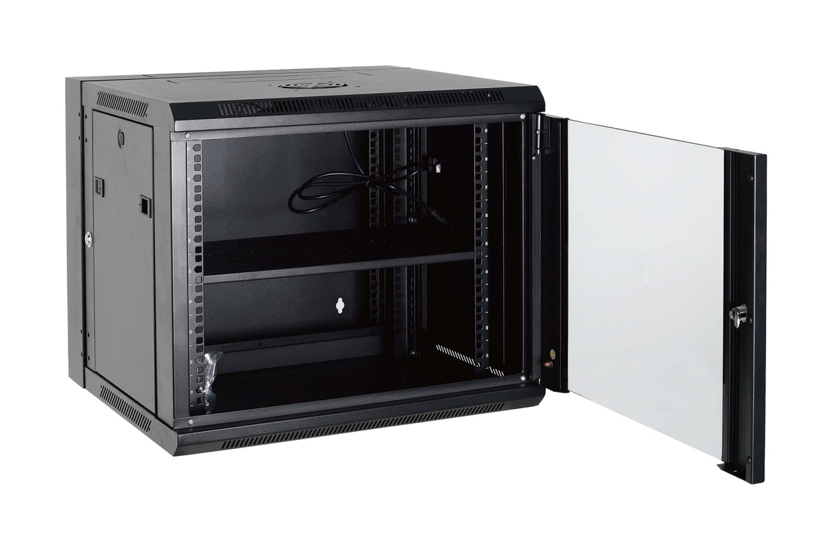 Acconet 9U Unassembled Wall Mount Swing Box 450mm