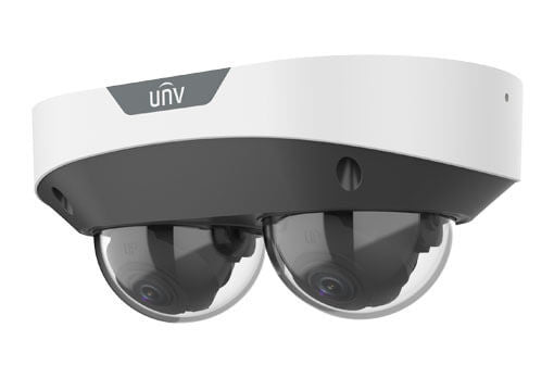 Uniview UNV 2MP LightHunter Dual Lense Fixed Dome IP Camera 2.8mm | IPC3222SS-ADF28K-I1