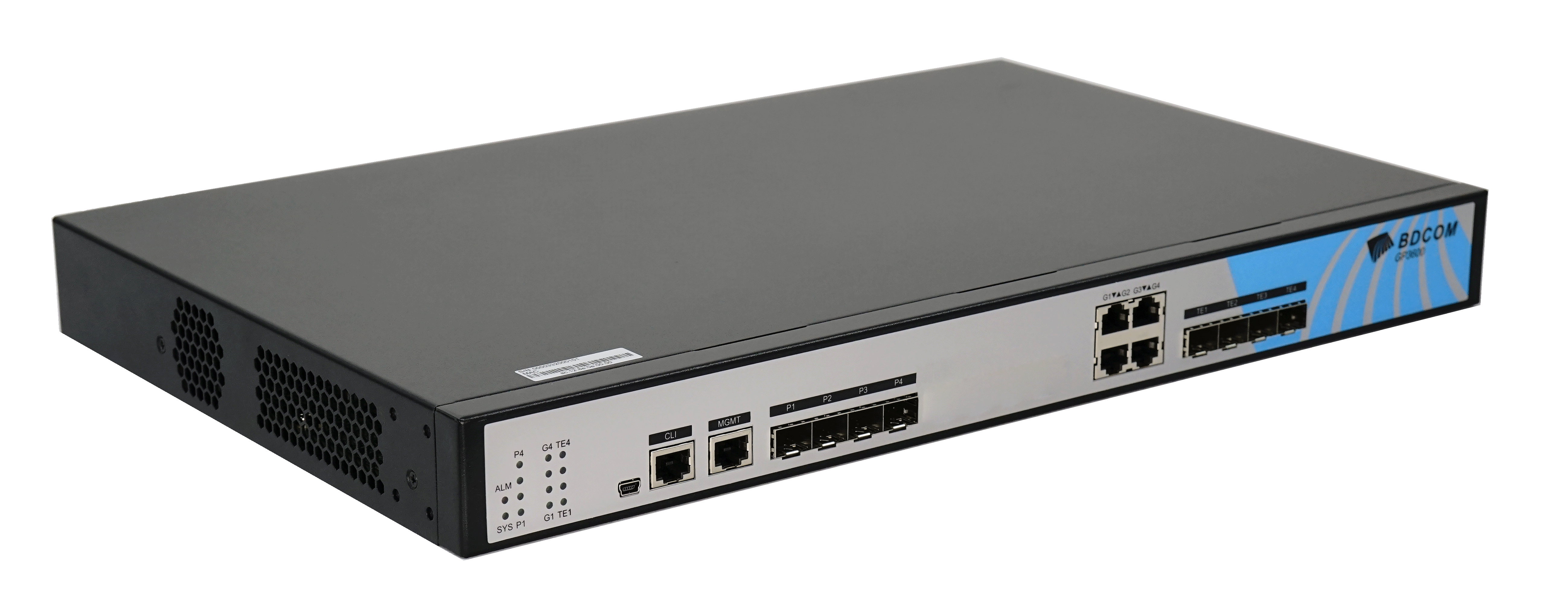 BDCOM 4 Port GPON OLT Headend - Dual Internal AC PSU - image 2
